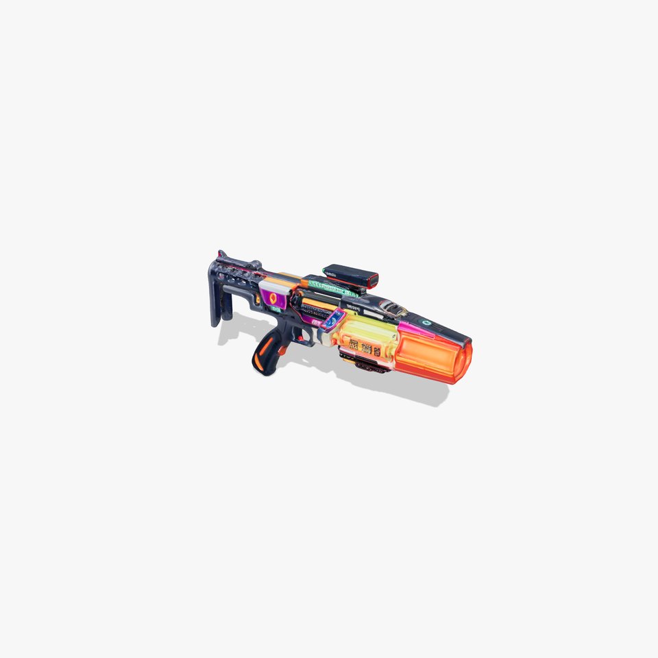Neon Blaster model pack